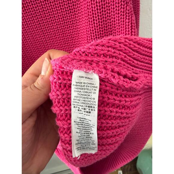 Vintage Tory Sport Magenta/Pink Sweater - Size S - Picture 3 of 5